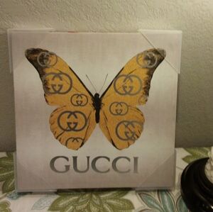 Gucci Wrapped Canvas Art